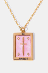 Tarot Card Pendant Copper Necklace king-general-store-5710.myshopify.com