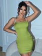 Rhinestone Spaghetti Strap Satin Bodycon Dress king-general-store-5710.myshopify.com