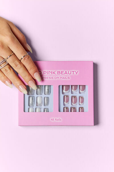 SO PINK BEAUTY Press On Nails 2 Packs king-general-store-5710.myshopify.com