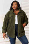 Heimish Cozy Girl Full Size Button Down Shacket king-general-store-5710.myshopify.com