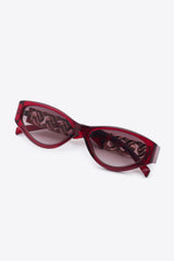 Chain Detail Temple Cat Eye Sunglasses king-general-store-5710.myshopify.com