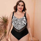 Full Size Printed Sleeveless One-Piece Swimsuit king-general-store-5710.myshopify.com