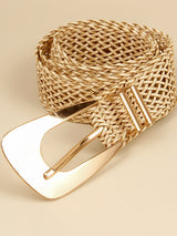 Irregular Buckle Braid Belt king-general-store-5710.myshopify.com