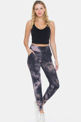 Leggings Depot Tie-Dye High Waist Cropped Leggings king-general-store-5710.myshopify.com