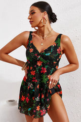 Full Size Twist Front Sleeveless Swim Dress king-general-store-5710.myshopify.com