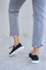 Forever Link Flat Round Toe Lace-Up Sneakers king-general-store-5710.myshopify.com