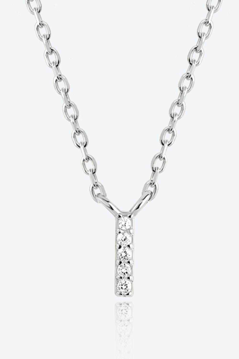 G To K Zircon 925 Sterling Silver Necklace king-general-store-5710.myshopify.com