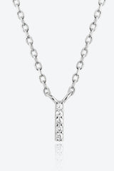 G To K Zircon 925 Sterling Silver Necklace king-general-store-5710.myshopify.com