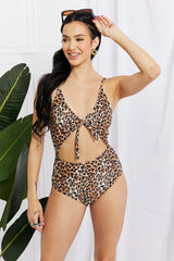 Marina West Swim Lost At Sea Cutout One-Piece Swimsuit king-general-store-5710.myshopify.com