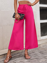 High Waist Slit Wide Leg Pants king-general-store-5710.myshopify.com