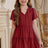 Girls Frilled Notched Neck Puff Sleeve Dress king-general-store-5710.myshopify.com