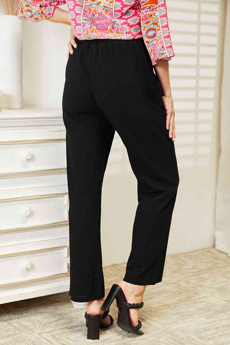 Double Take Pull-On Pants with Pockets king-general-store-5710.myshopify.com