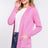 ACTIVE BASIC Ribbed Trim Open Front Cardigan king-general-store-5710.myshopify.com