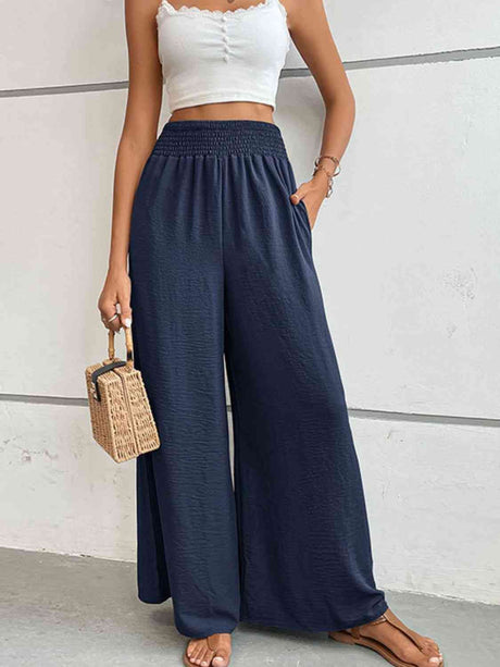 Wide Waistband Relax Fit Long Pants king-general-store-5710.myshopify.com