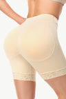 Full Size Lace Trim Lifting Pull-On Shaping Shorts king-general-store-5710.myshopify.com