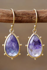 Natural Stone Teardrop Earrings king-general-store-5710.myshopify.com