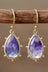 Natural Stone Teardrop Earrings king-general-store-5710.myshopify.com