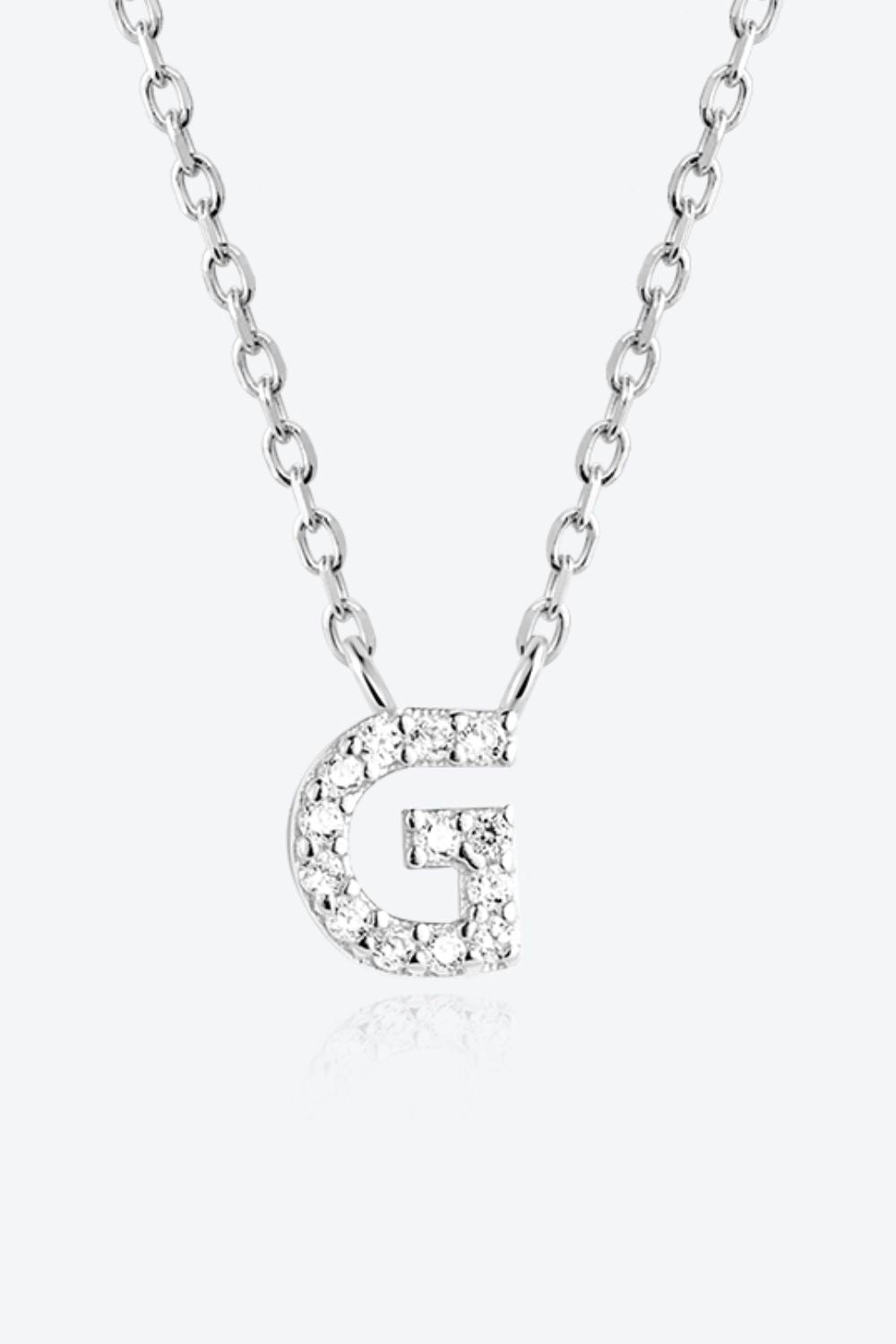 G To K Zircon 925 Sterling Silver Necklace king-general-store-5710.myshopify.com