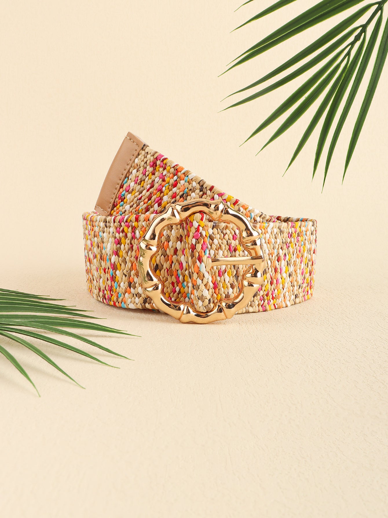 Multicolored Wide Belt king-general-store-5710.myshopify.com