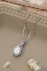 Feeling My Best Opal Pendant Necklace king-general-store-5710.myshopify.com