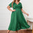 Plus Size Short Sleeve Surplice Neck Midi Dress king-general-store-5710.myshopify.com