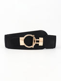 PU Elastic Wide Belt with Alloy Buckle king-general-store-5710.myshopify.com