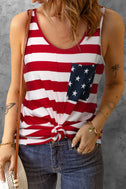 Star and Stripe Scoop Neck Tank king-general-store-5710.myshopify.com