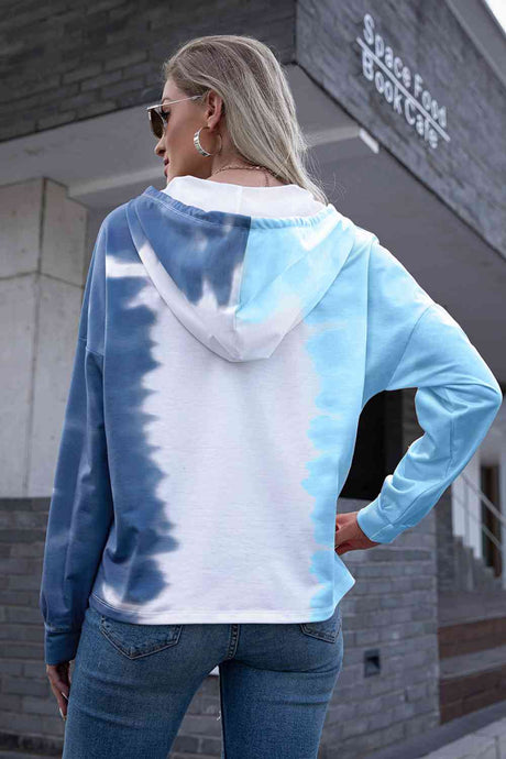 Tie-Dye Drawstring Hoodie king-general-store-5710.myshopify.com