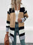 Color Block Open Front Drop Shoulder Cardigan king-general-store-5710.myshopify.com