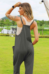 Double Take Full Size Sleeveless V-Neck Pocketed Jumpsuit king-general-store-5710.myshopify.com