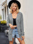 Cable-Knit Long Sleeve Cardigan king-general-store-5710.myshopify.com