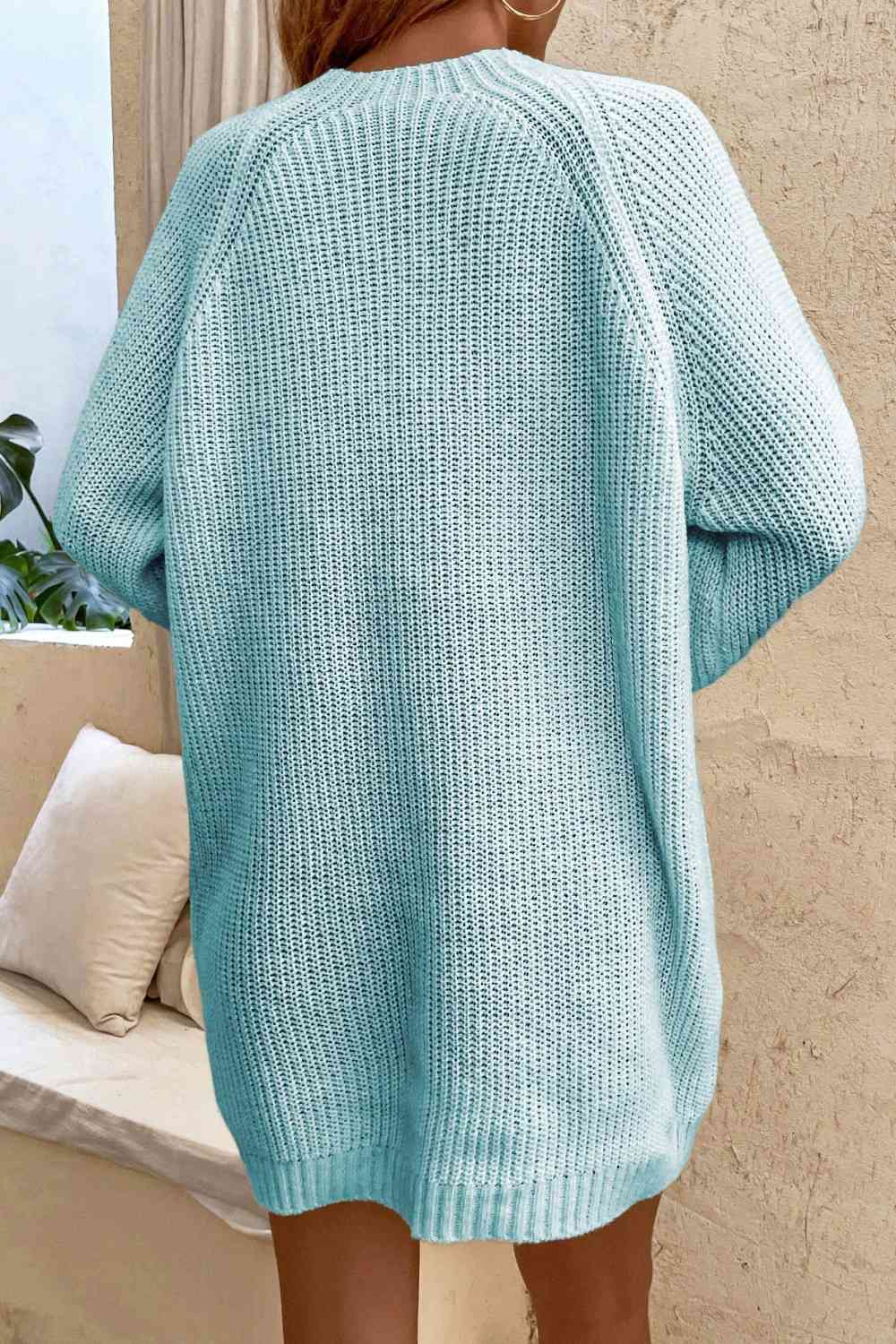 Lace-Up Mini Sweater Dress king-general-store-5710.myshopify.com