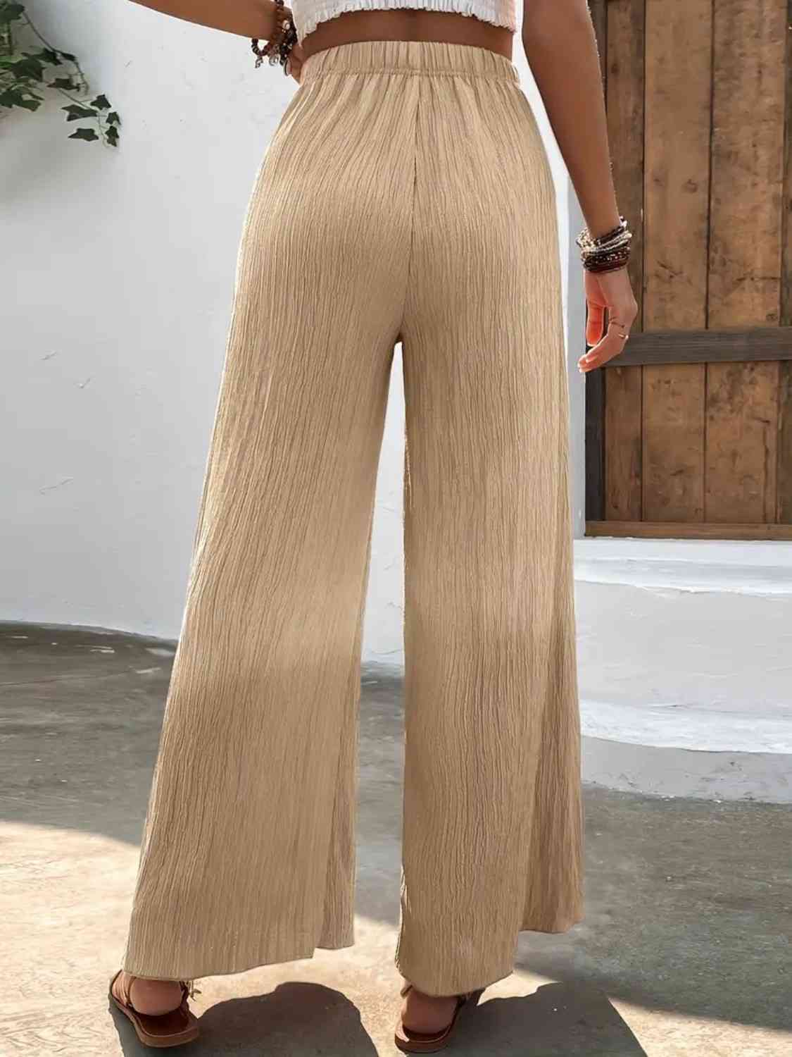 Full Size High Waist Wide Leg Pants king-general-store-5710.myshopify.com