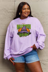 Simply Love Full Size Witch Hat Graphic Sweatshirt king-general-store-5710.myshopify.com