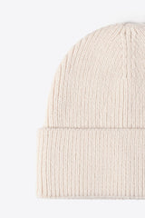 Letter N Patch Cuffed Knit Beanie king-general-store-5710.myshopify.com