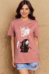 Simply Love Full Size Death Graphic T-Shirt king-general-store-5710.myshopify.com