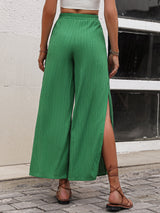 High Waist Slit Wide Leg Pants king-general-store-5710.myshopify.com