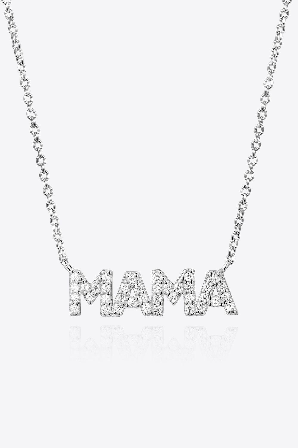 MAMA Zircon 925 Sterling Silver Necklace king-general-store-5710.myshopify.com