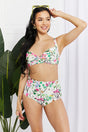 Marina West Swim Take A Dip Twist High-Rise Bikini in Cream king-general-store-5710.myshopify.com