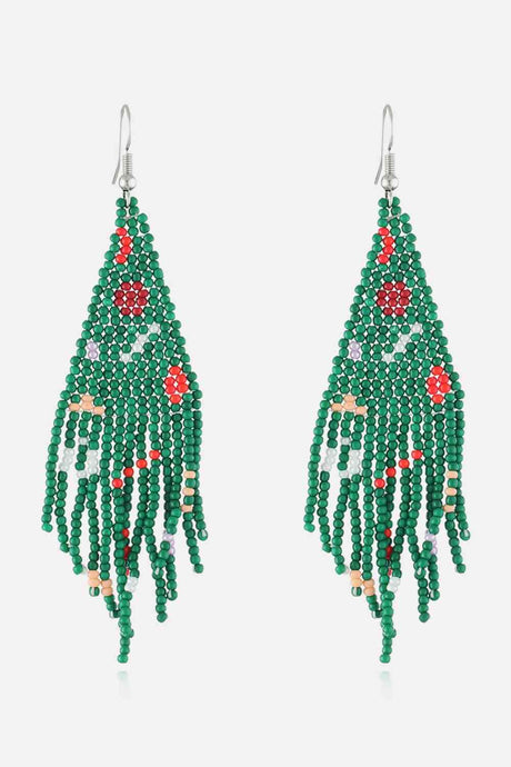 Christmas Beaded Earrings king-general-store-5710.myshopify.com