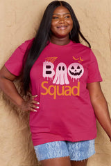 Simply Love Full Size BOO SQUAD Graphic Cotton T-Shirt king-general-store-5710.myshopify.com