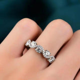 Moissanite 925 Sterling Silver Ring king-general-store-5710.myshopify.com