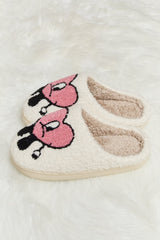 Melody Love Heart Print Plush Slippers king-general-store-5710.myshopify.com