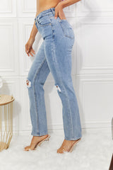 Kancan Abby High Rise Slim Straight Jeans king-general-store-5710.myshopify.com