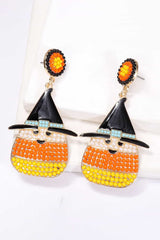 Witch's Hat Shape Synthetic Pearl Dangle Earrings king-general-store-5710.myshopify.com