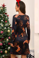 Full Size Christmas Long Sleeve Dress king-general-store-5710.myshopify.com