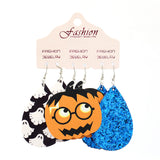 Teardrop Shape Halloween Theme Dangle Earrings king-general-store-5710.myshopify.com