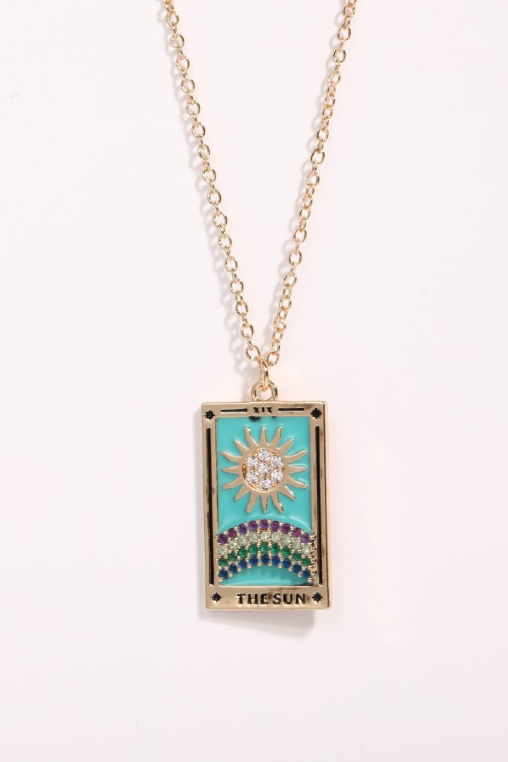 Tarot Card Pendant Stainless Steel Necklace king-general-store-5710.myshopify.com