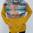 Geometric Drawstring Long-Sleeve Sweatshirt king-general-store-5710.myshopify.com