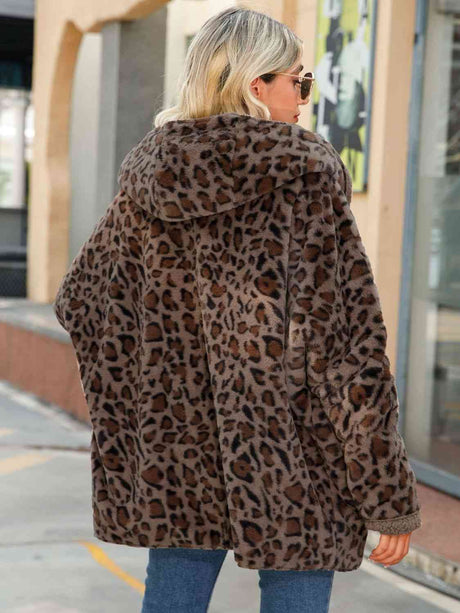 Leopard Hooded Coat with Pockets king-general-store-5710.myshopify.com